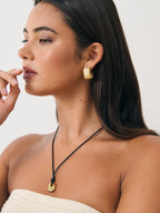 Indira Earrings in 18K Gold Plated