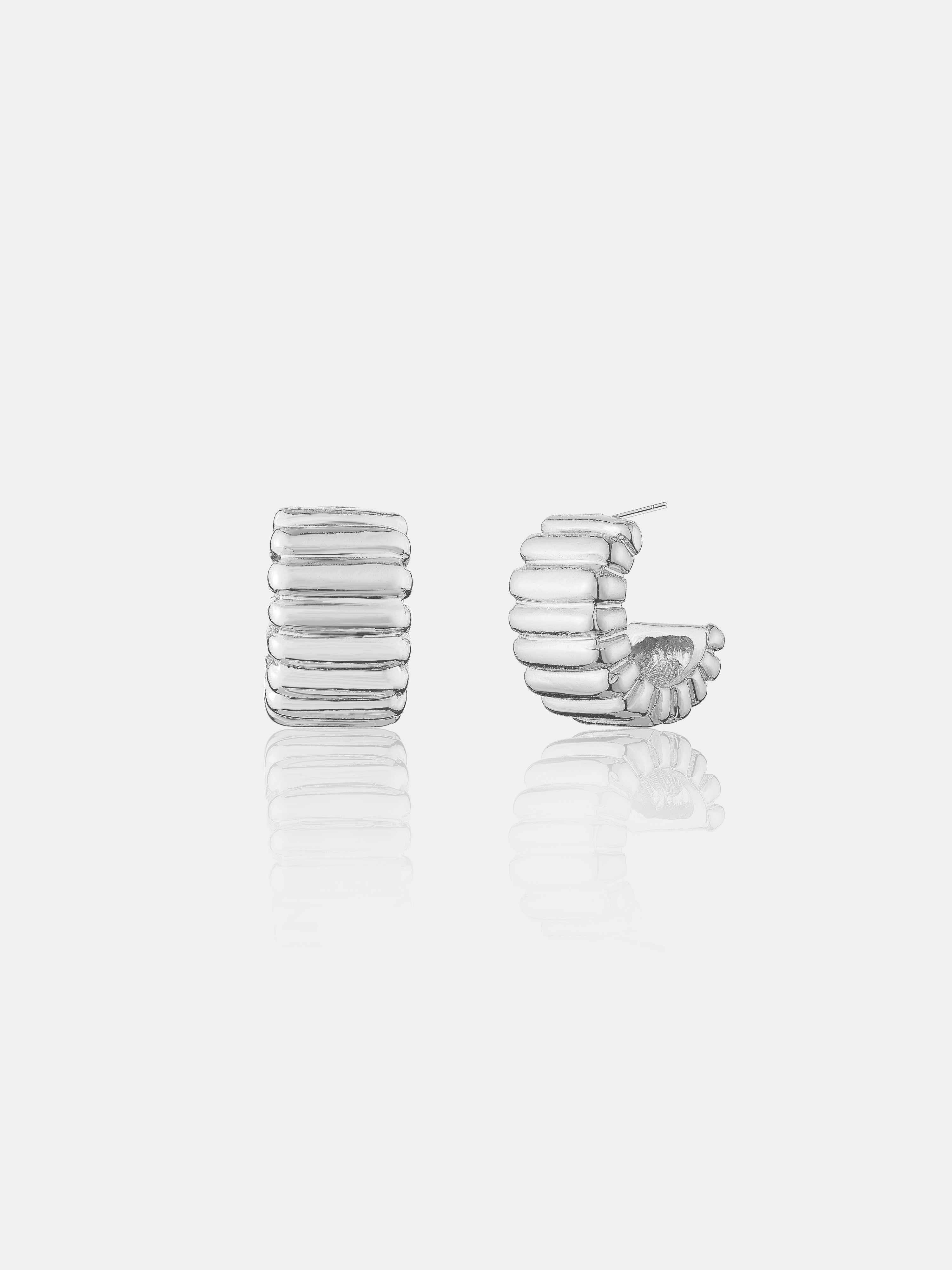 Indira Earring in Sterling Silver Plated