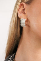Indira Earring in Sterling Silver Plated
