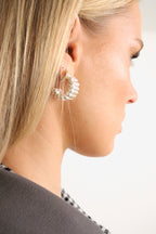 Indira Earring in Sterling Silver Plated