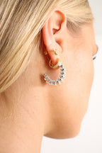 Indira Earring in Sterling Silver Plated