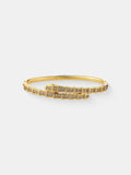 Seren Diamanté Bangle - 18K Gold Plated
