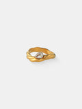 Liora Drop Crystal 18K Gold Plated Ring