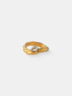 Liora Drop Crystal 18K Gold Plated Ring