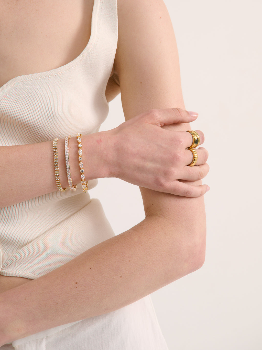 Vintage Petite Diamanté Bracelet