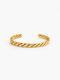 Cinta Cuff Bracelet - 18k Gold Plated