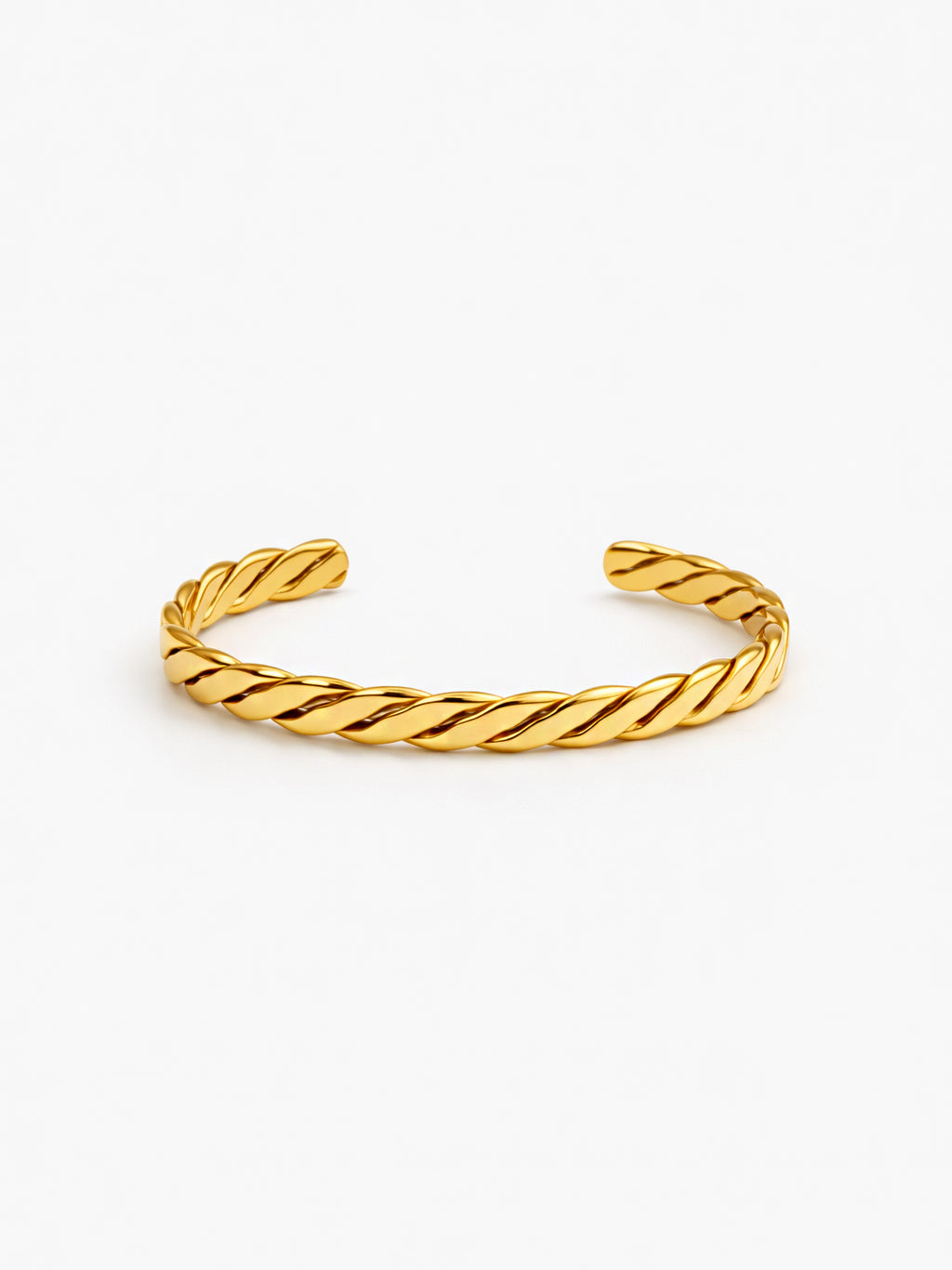 Cinta Cuff Bracelet - 18k Gold Plated