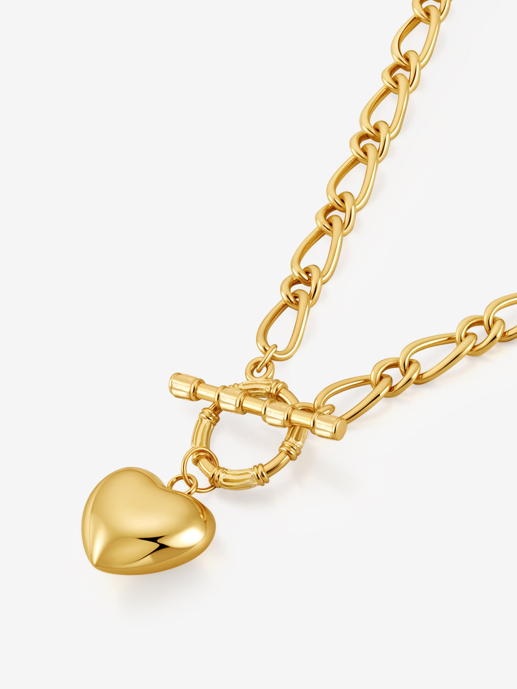 Divinity Heart Necklace - Gold