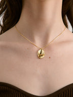 Sade Pebble Necklace - Gold