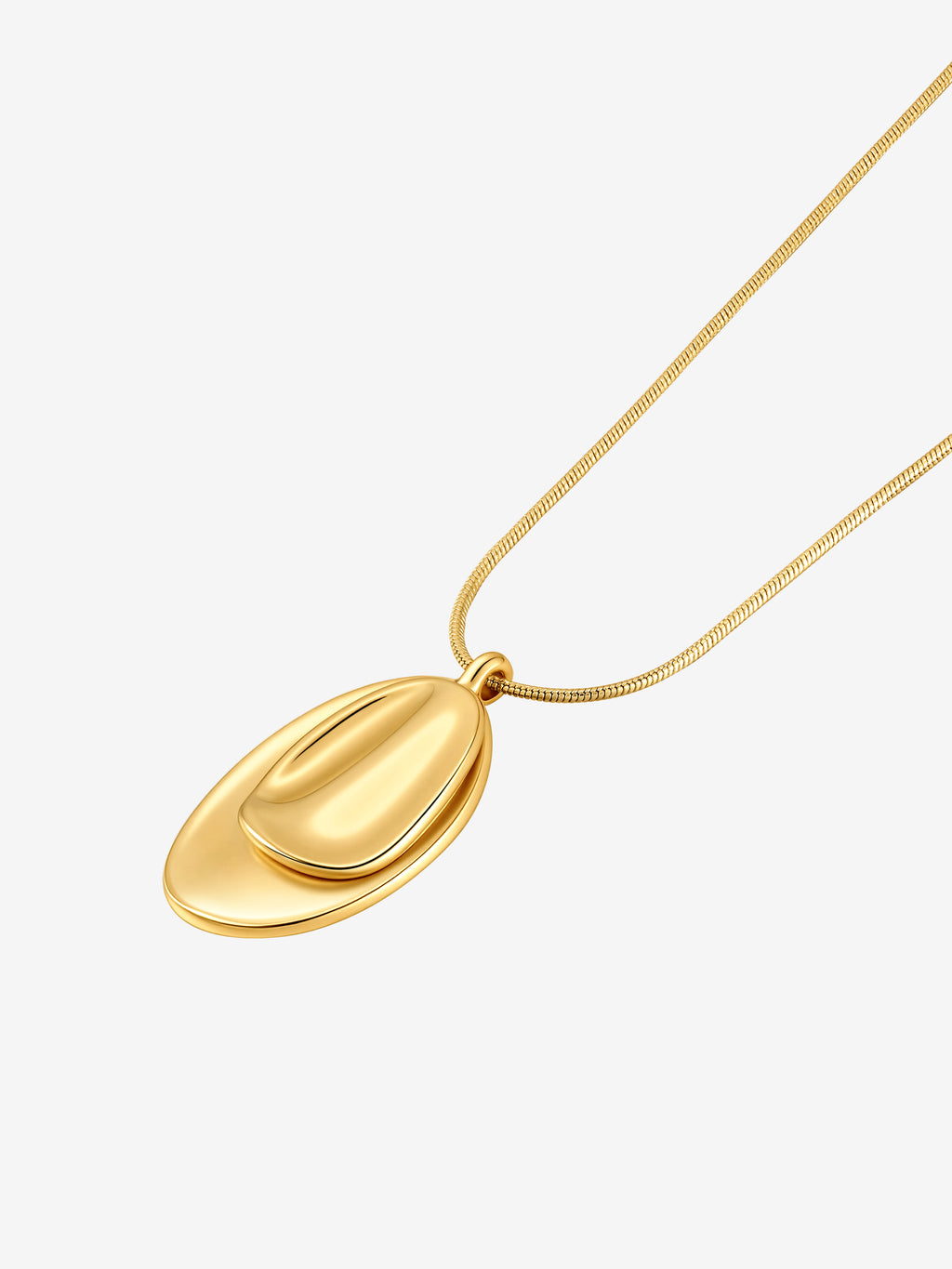 Sade Pebble Necklace - Gold