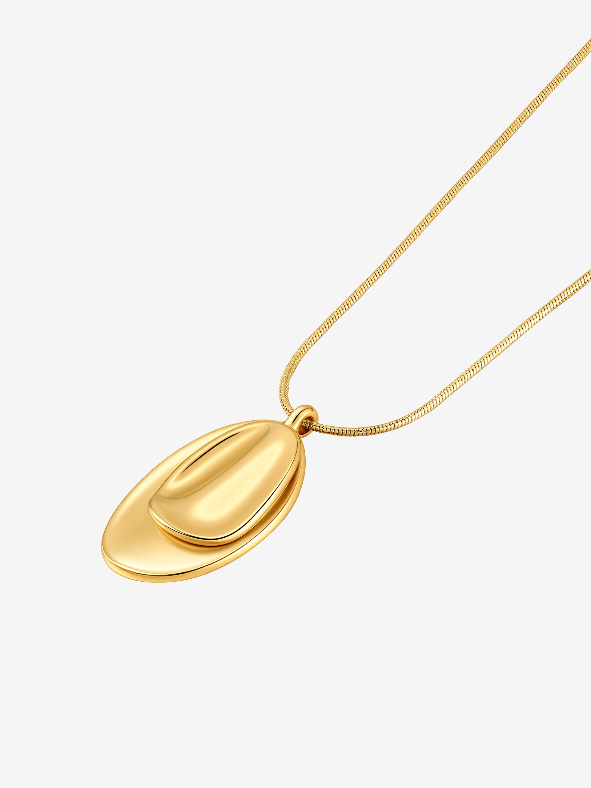 Sade Pebble Necklace - Gold