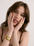 Gatsby Ring - Gold Plated
