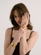 Wasabi Ring - Gold Plated