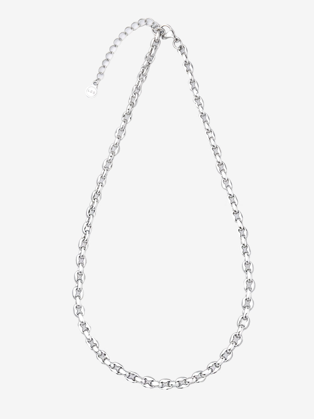 Vantage Rope Necklace - Silver