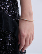 Mona 18K Gold Plated Tennis Bracelet