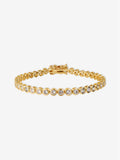 Mona 18K Gold Plated Tennis Bracelet