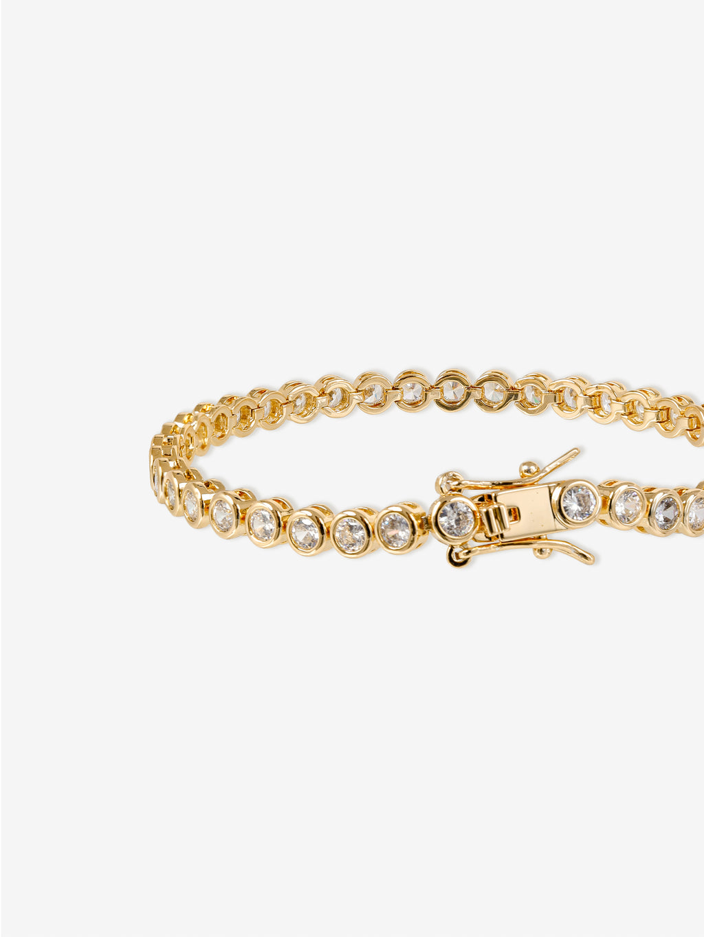 Mona 18K Gold Plated Tennis Bracelet
