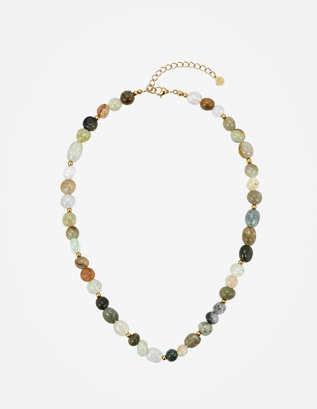 Mirage Natural Stone Necklace - Green