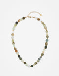 Mirage Natural Stone Necklace - Green