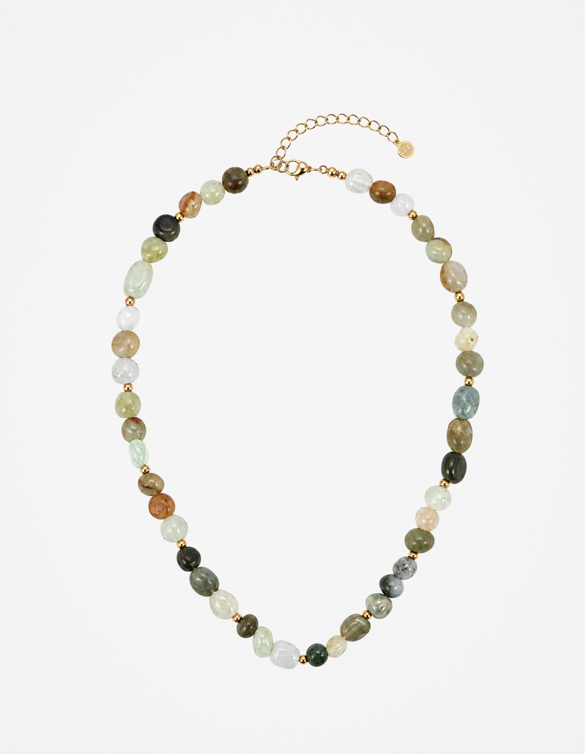 Mirage Natural Stone Necklace - Green