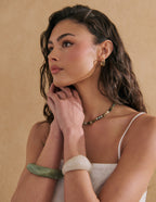 Mirage Natural Stone Necklace - Green