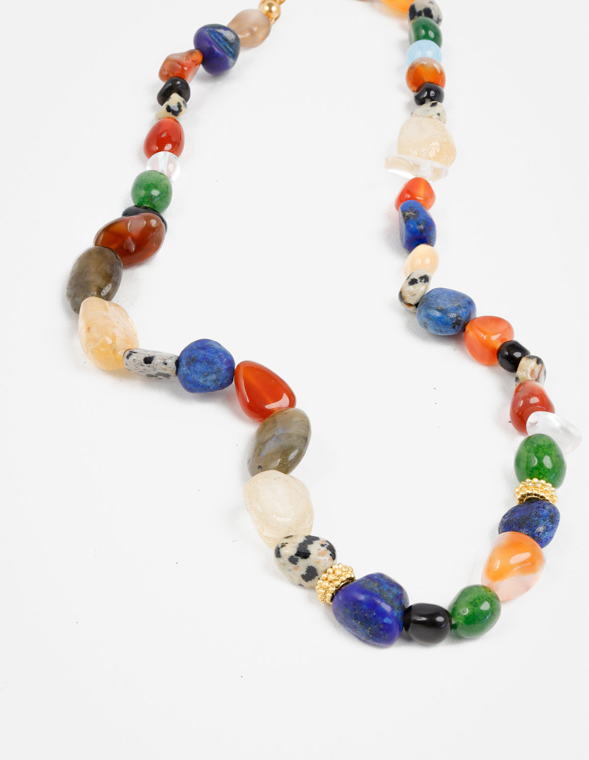 Mirage Natural Stone Necklace - Multi