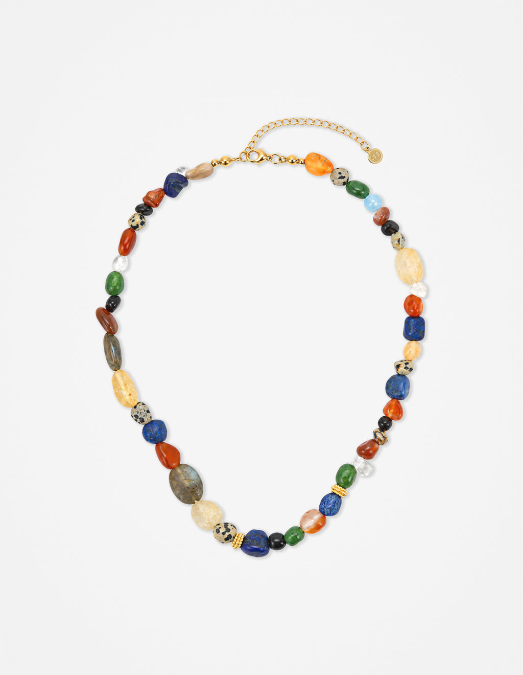 Mirage Natural Stone Necklace - Multi