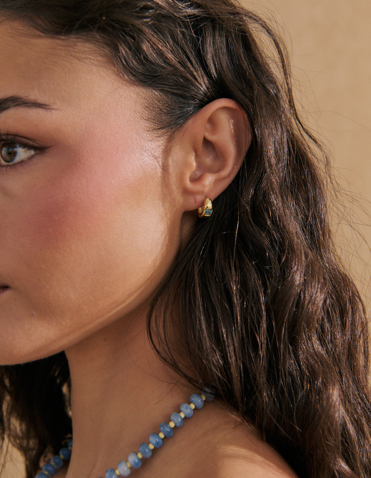 Shiloh Crystal Huggie Earrings