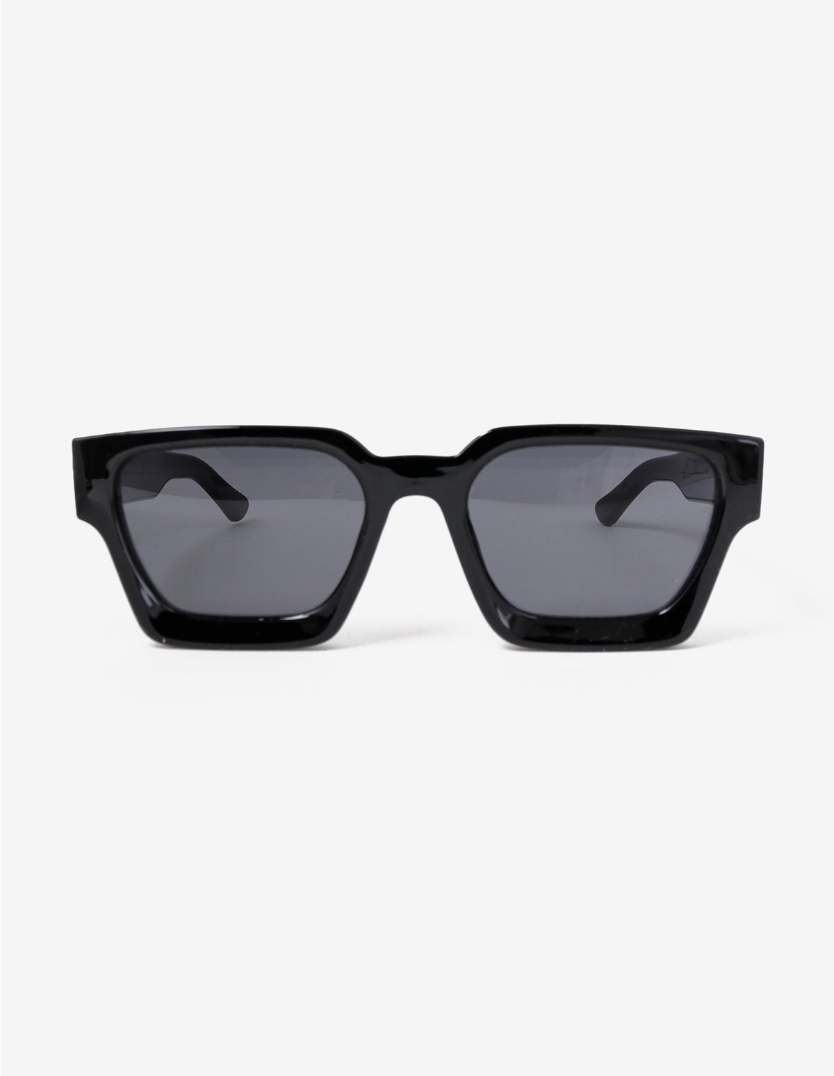 Jury Rectangular Sunglasses - Black