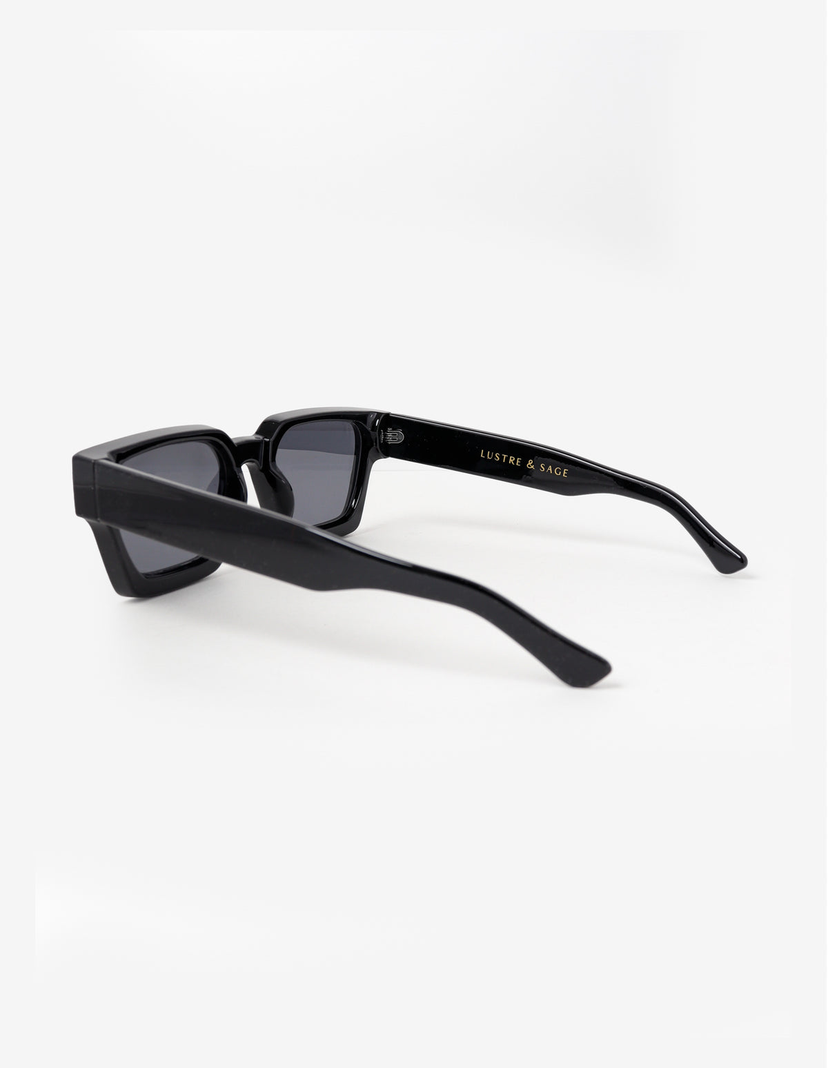 Jury Rectangular Sunglasses - Black
