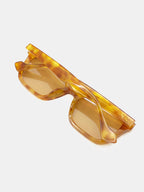 Kitty Rectangular Sunglasses - Vintage Tort
