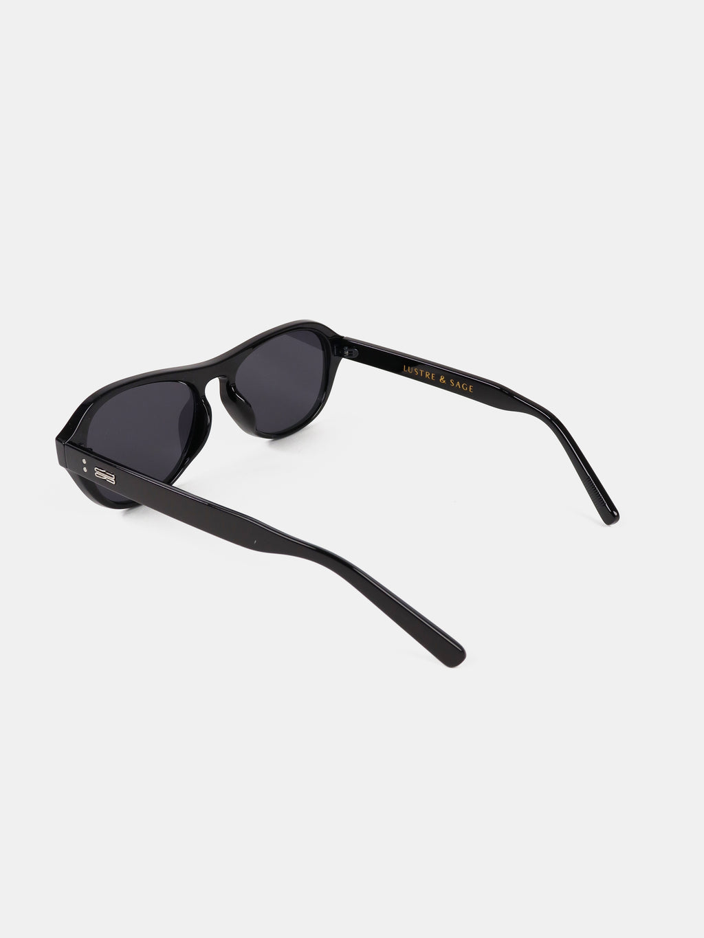 Blanc Round Frame Sunglasses - Black