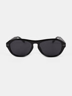 Blanc Round Frame Sunglasses - Black