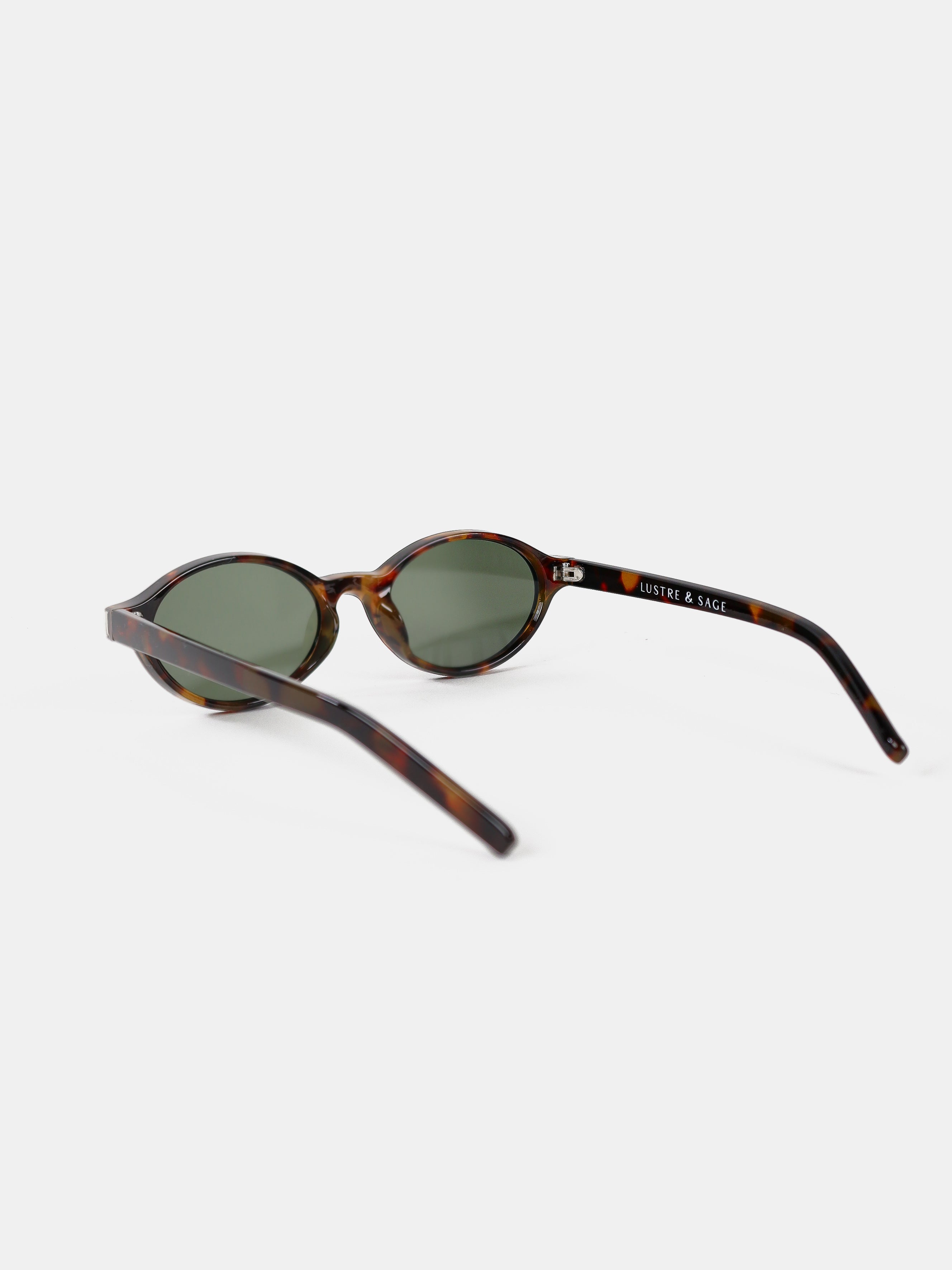 Lexi Oval Sunglasses - Tortoise