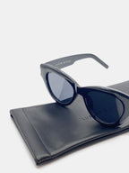 Mielli Cat Eye Sunglasses - Black