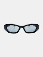 Laila Square Frame Sunglasses - Black