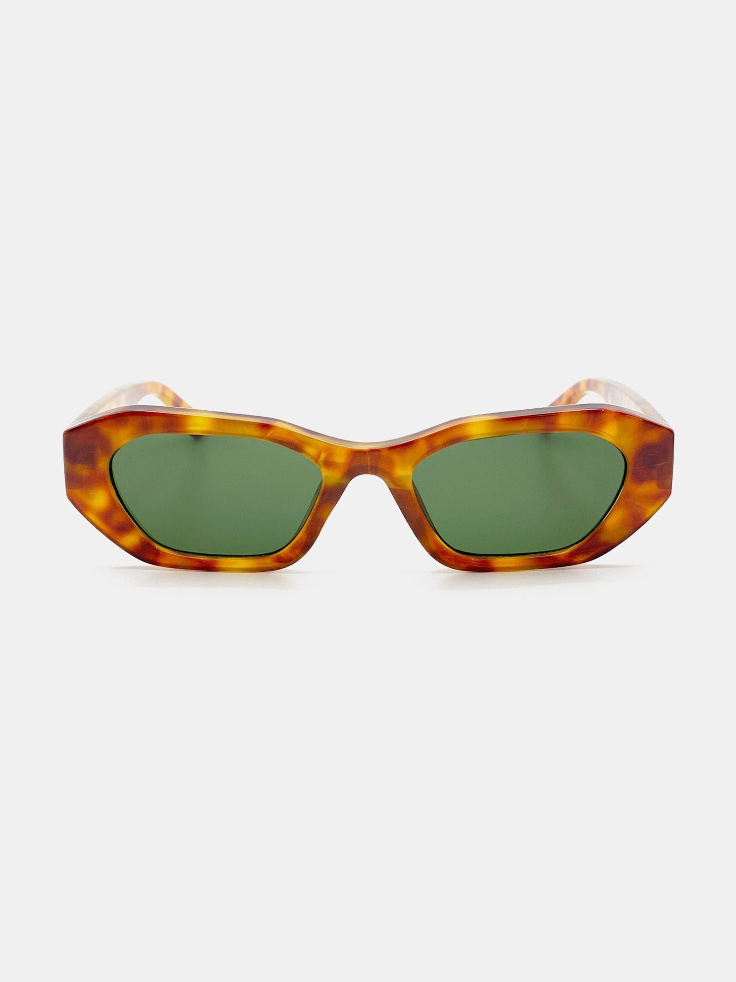 Laila Square Frame Sunglasses - Tort