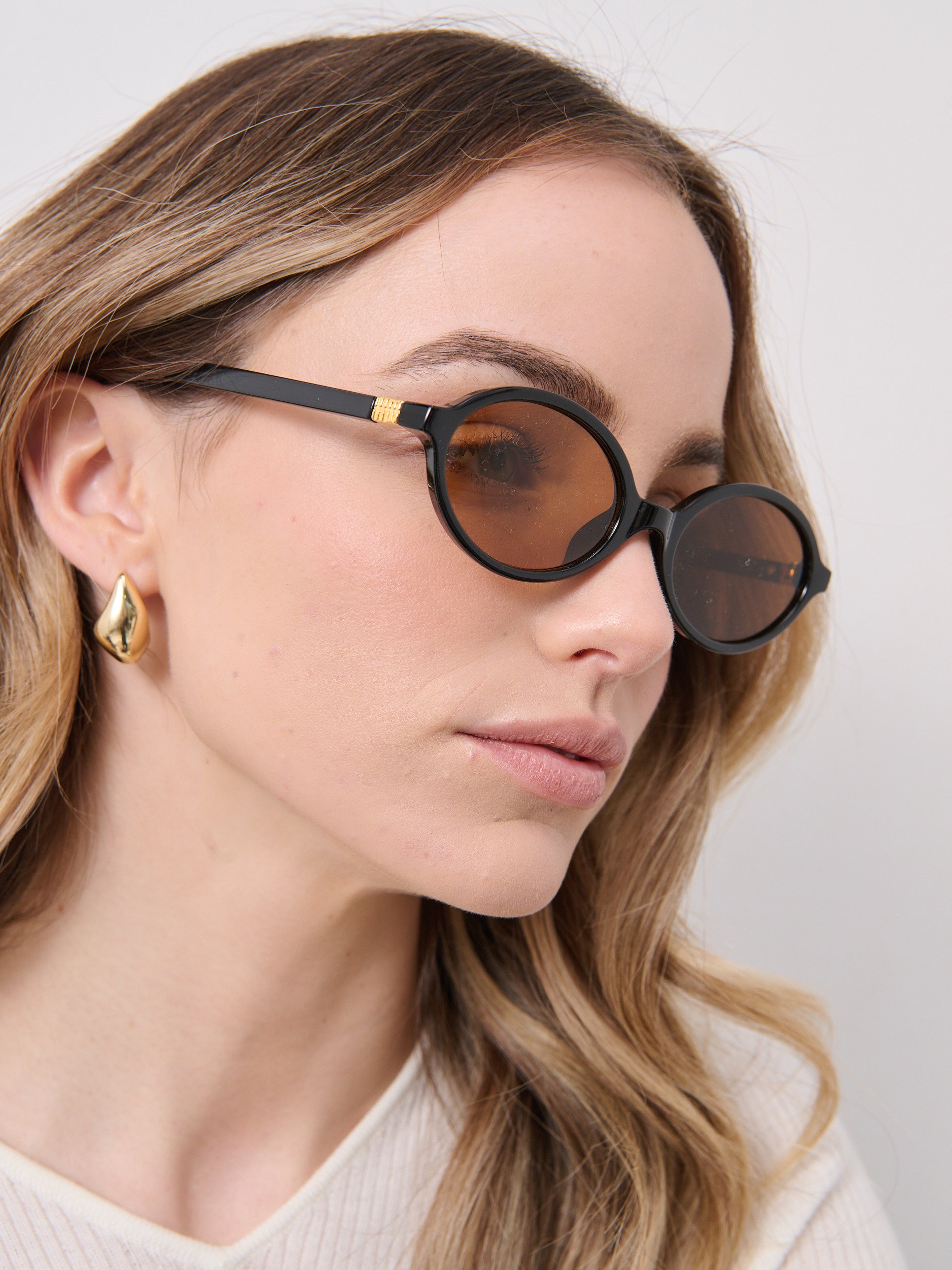 Sezane Vintage Sunglasses - Brown