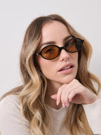Sezane Vintage Sunglasses - Brown