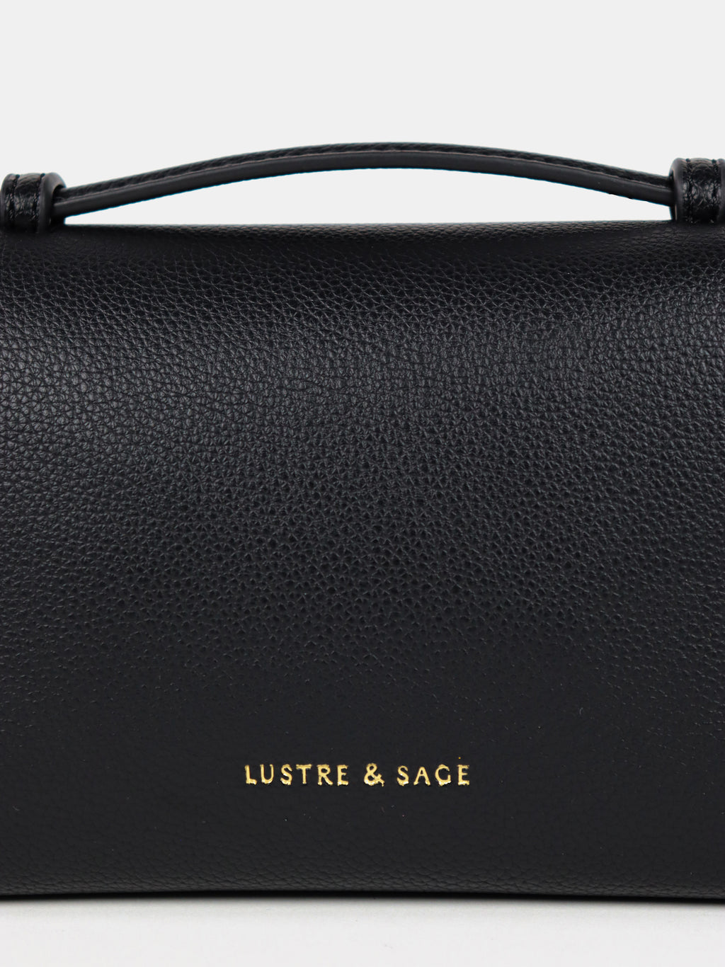 Thalia Top Handle Crossbody Bag - Black