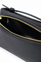 Thalia Top Handle Crossbody Bag - Black