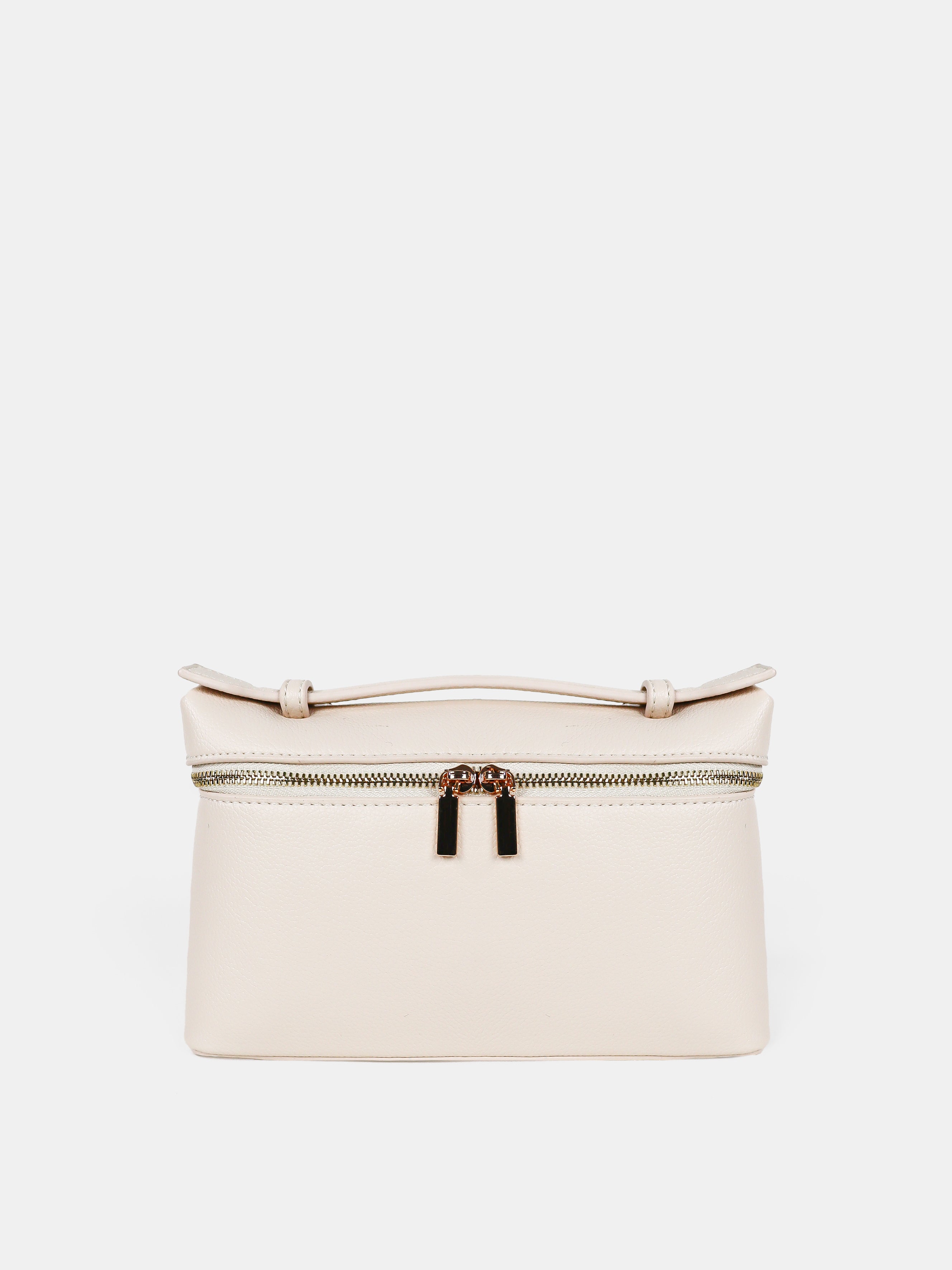 Thalia Top Handle Crossbody Bag - Cream