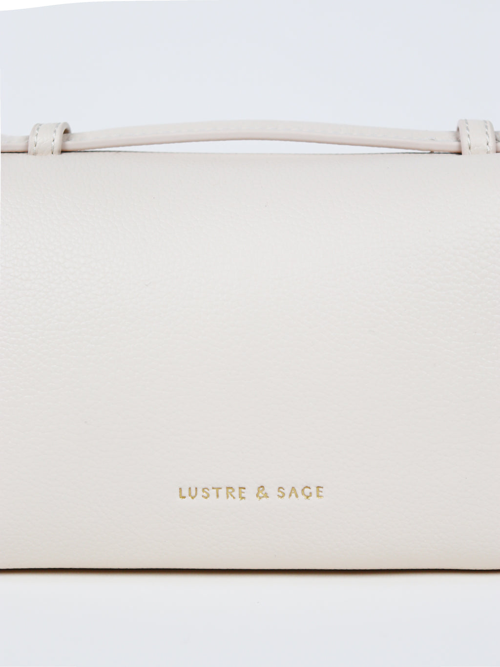 Thalia Top Handle Crossbody Bag - Cream