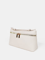 Thalia Top Handle Crossbody Bag - Cream