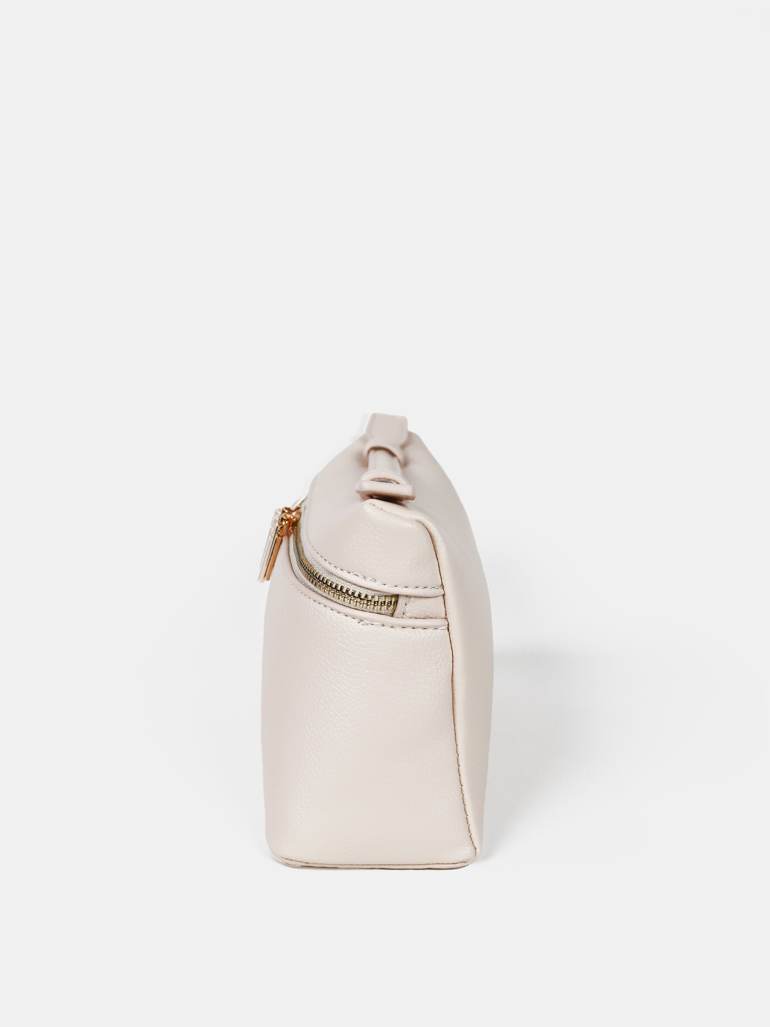 Thalia Top Handle Crossbody Bag - Cream