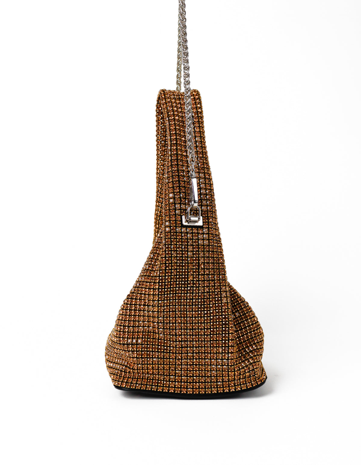 Paris Rhinestone Handbag - Gold