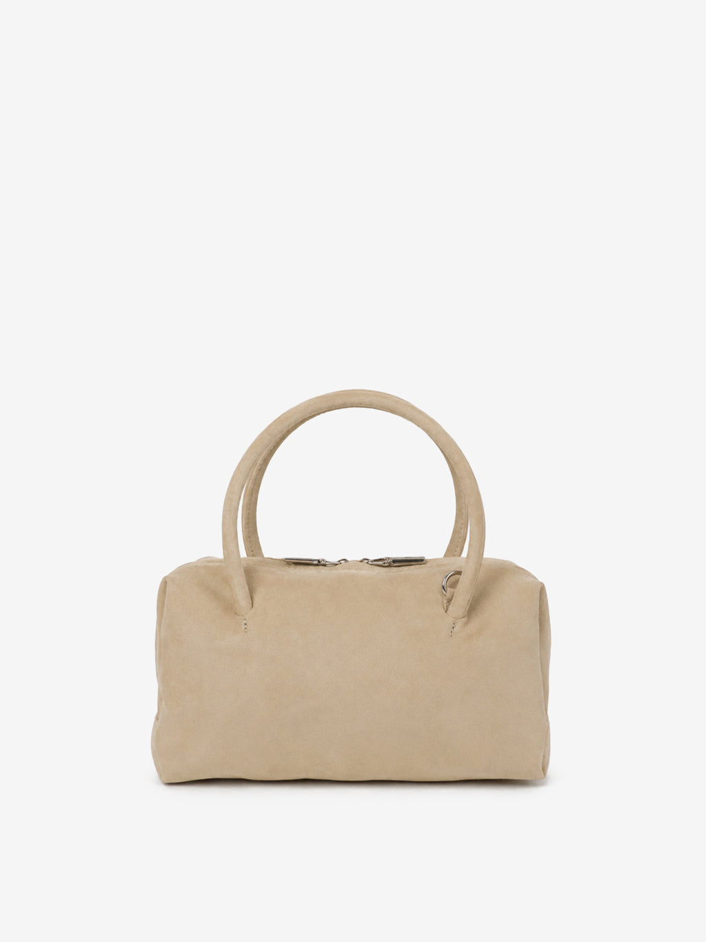 Tory Suede Crossbody Bag - Stone