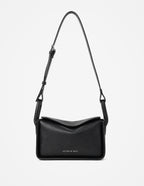 Jesselle Curve Shoulder Bag - Black