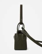 Jesselle Curve Shoulder Bag - Olive