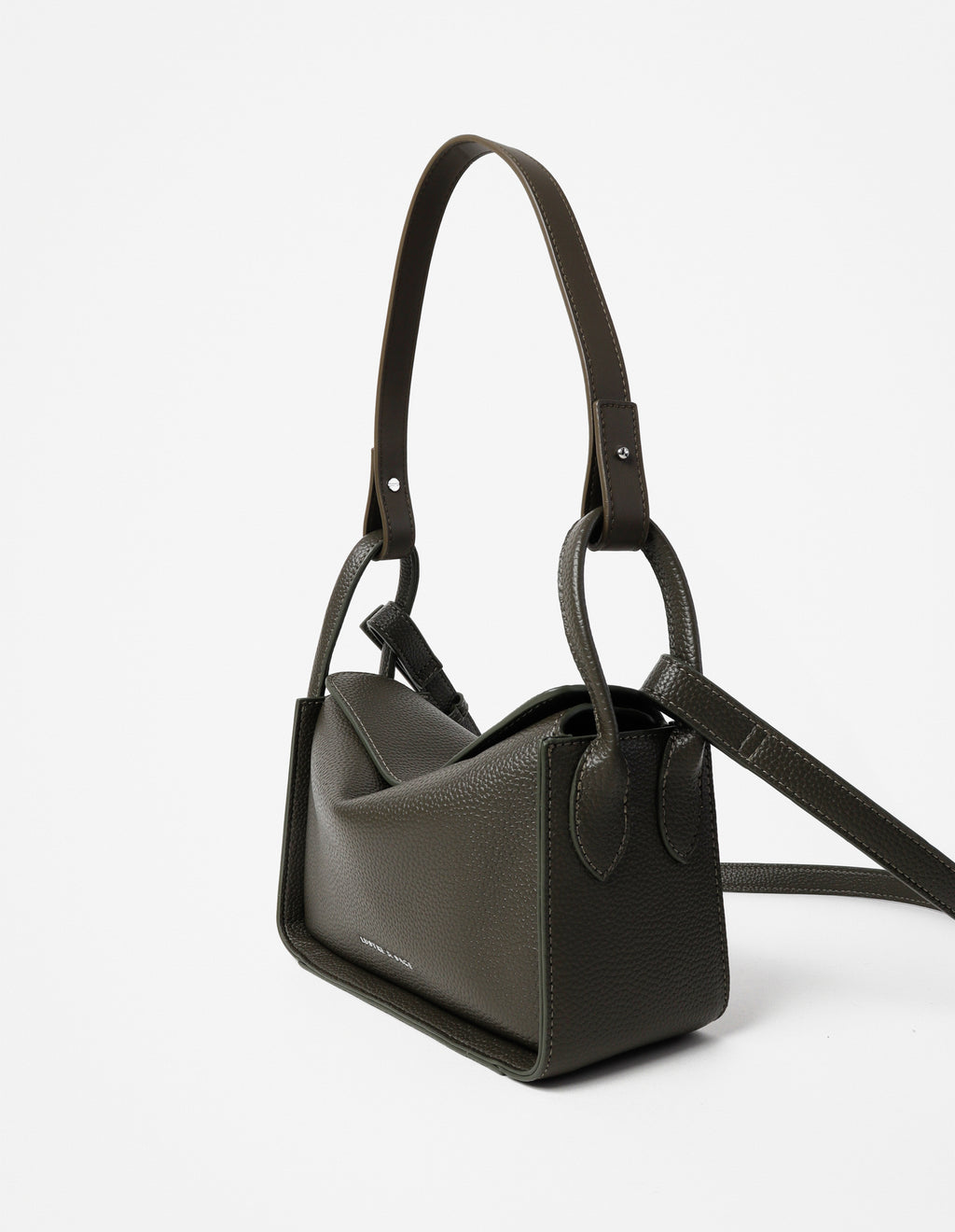 Jesselle Curve Shoulder Bag - Olive